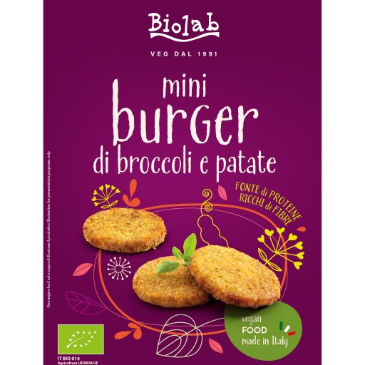 Mini burger di broccoli e patate