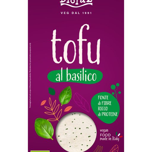 Tofu al basilico
