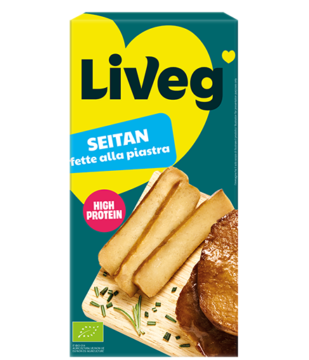 Seitan fette alla piastra