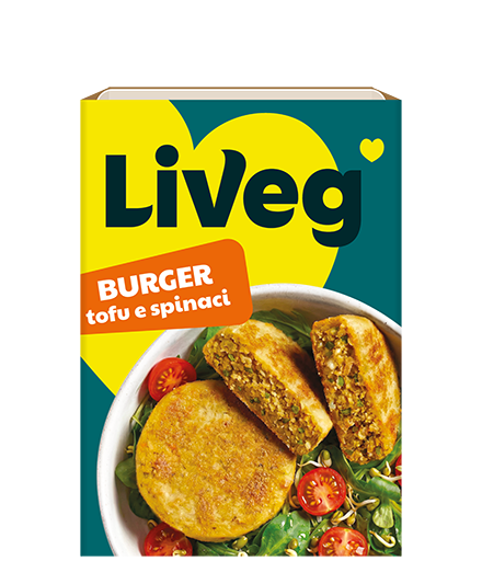 Burger di Tofu Panati con spinaci