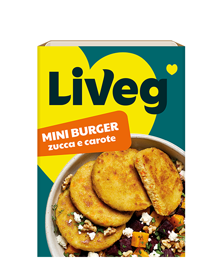 Mini Burger di Zucca e Carote
